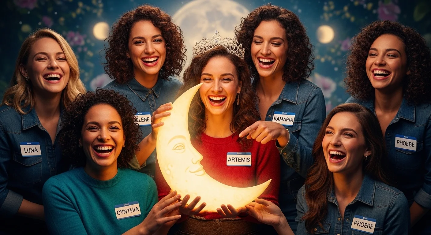 Classic Female Names That Mean Moon 🌝