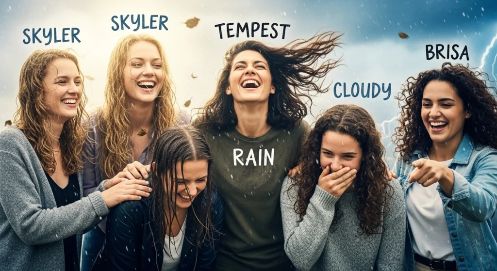 Ocean Storm Girl Names