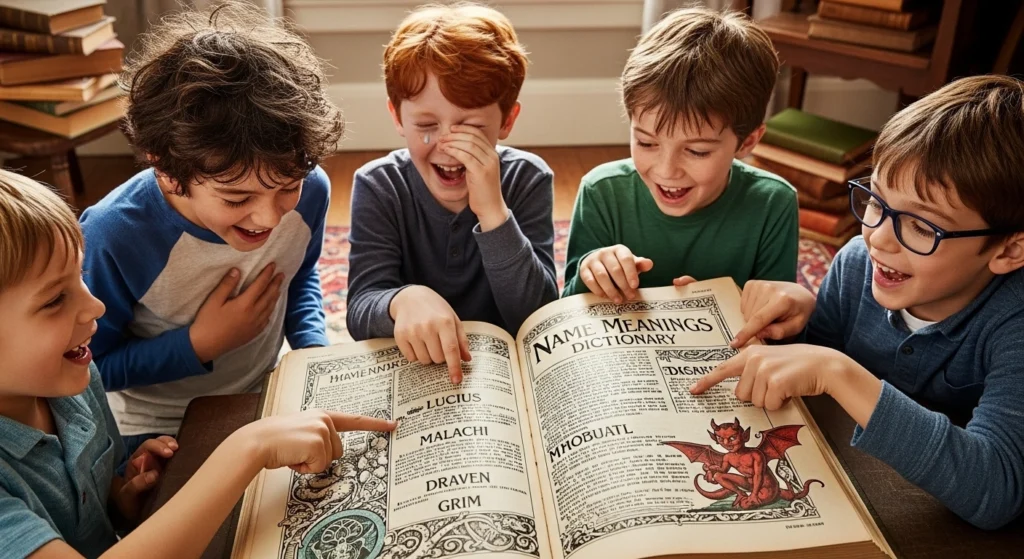 boy names that mean evil