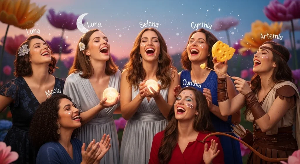 female names that mean moon