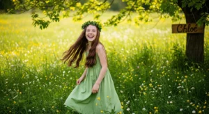 girl names that mean green