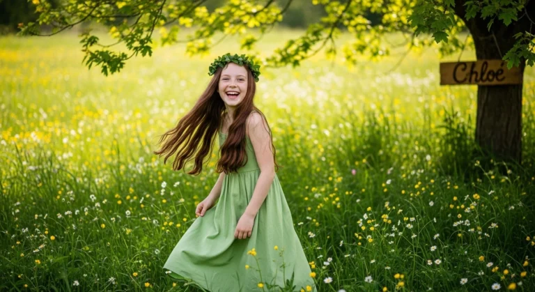 girl names that mean green