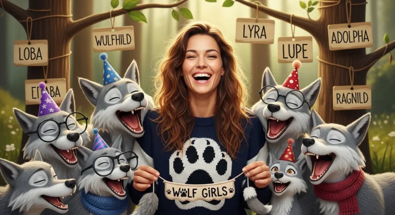 girl names that mean wolf