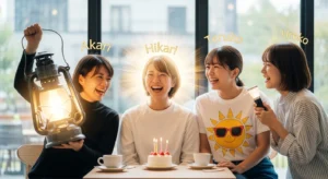 japanese names that mean light