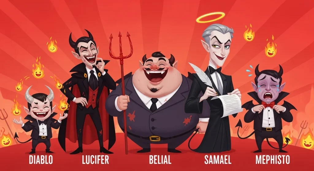 names that mean devil