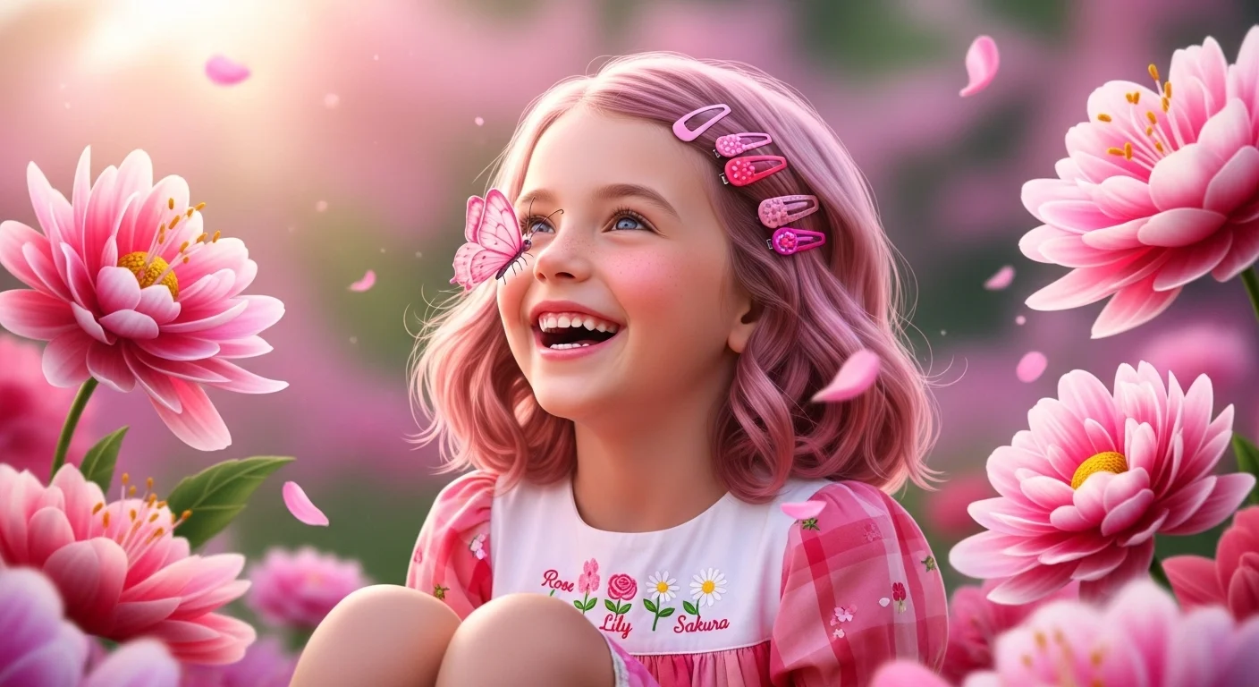 🌟 Mythical & Legendary Pink Girl Names