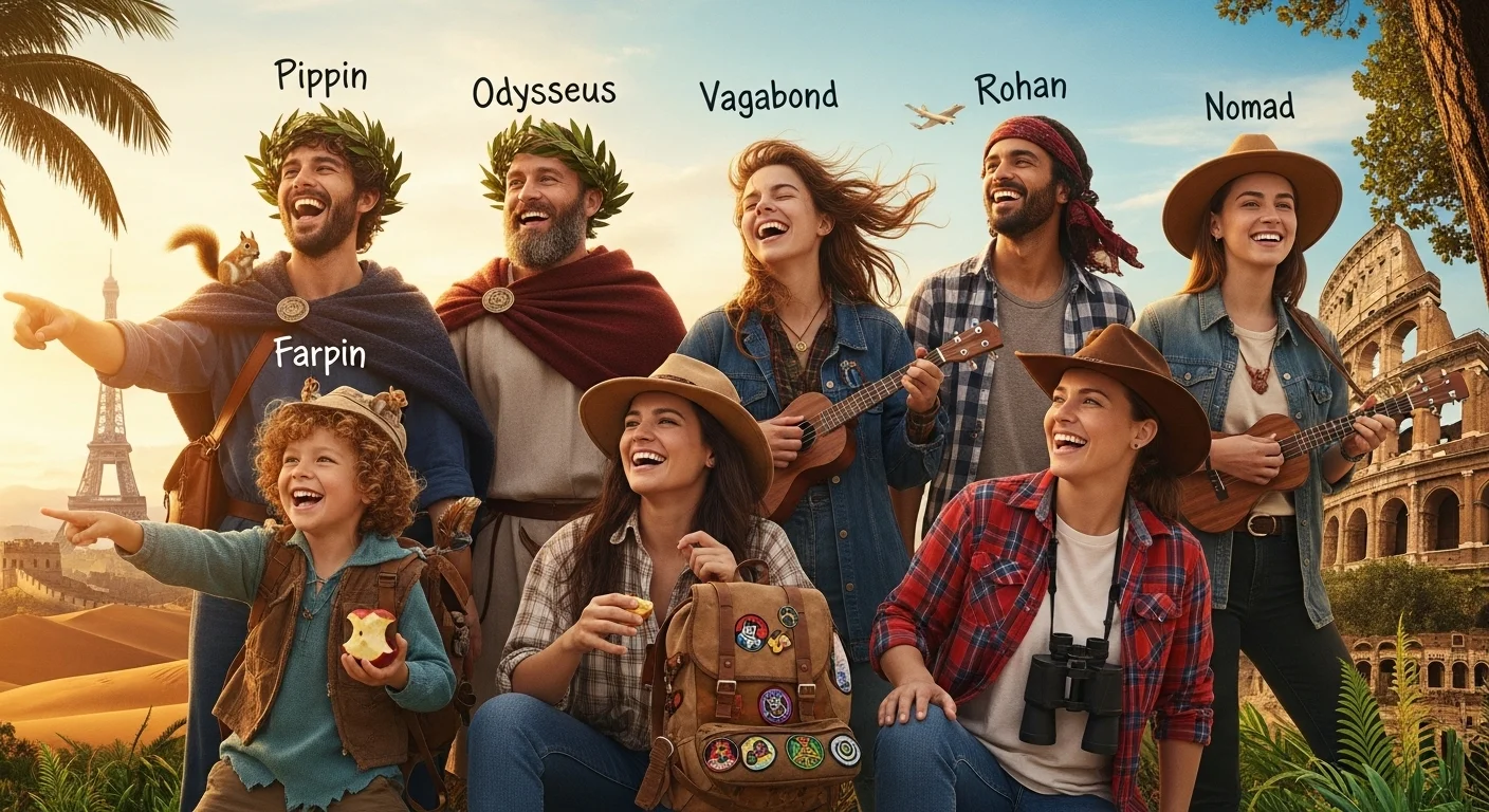 🏞️ Girl Names That Mean Wanderer