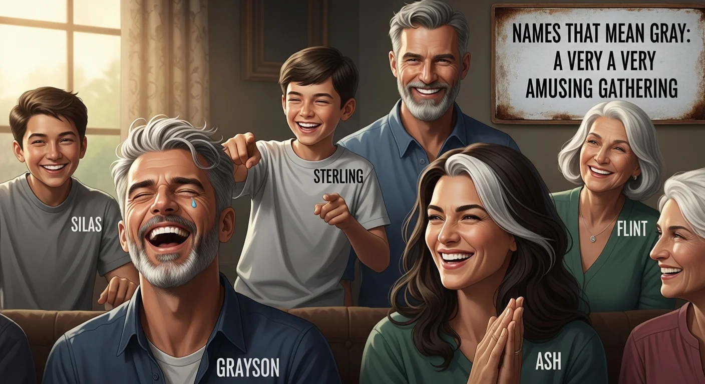 💎 Classic Names That Mean Gray