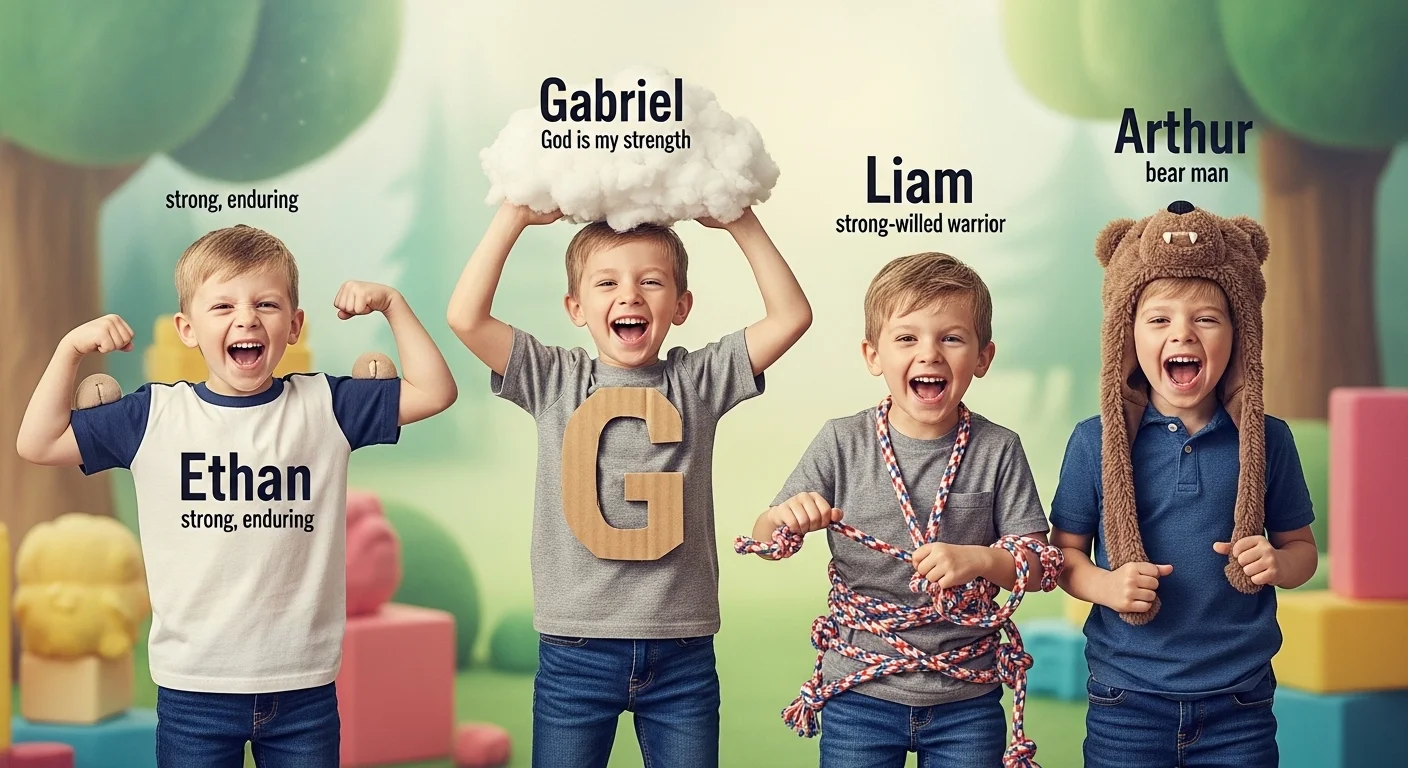 💼 Strong Boy Names for Leaders and Kings