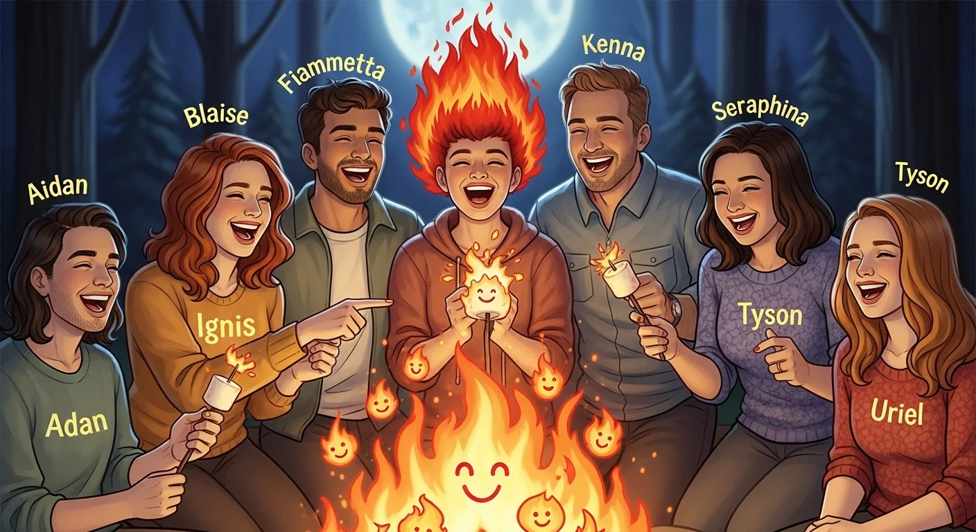 🔥 Boy Names That Mean Flame