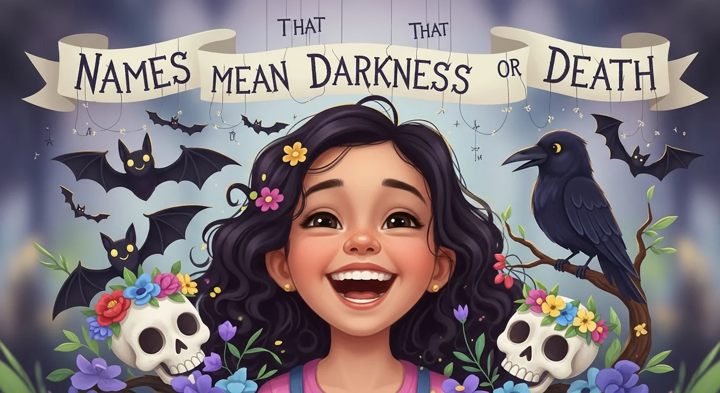 🖤 Classic Girl Names That Mean Darkness or Death