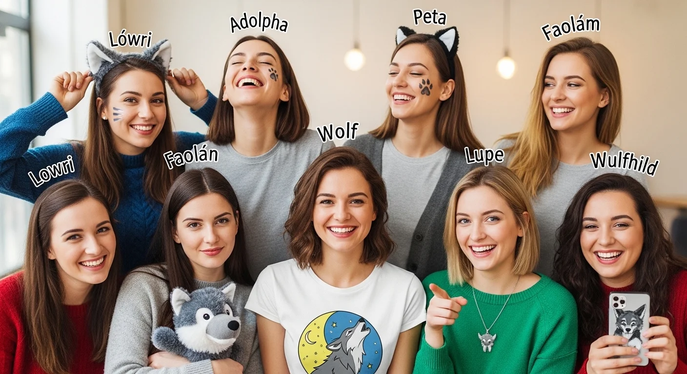 😎 Short & Strong Wolf Girl Names