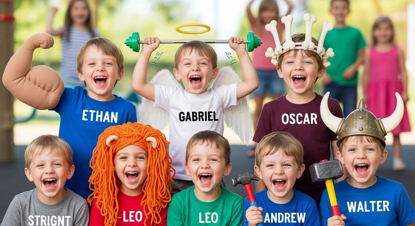 🛡️ Strong Boy Names Meaning Strength (Popular Choices)