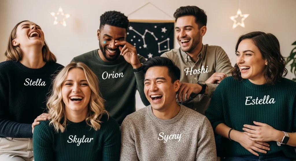 Modern Trendy Names That Mean Sky or Stars