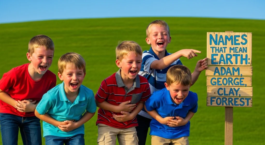 Mythology & Ancient Boy Names That Mean Earth