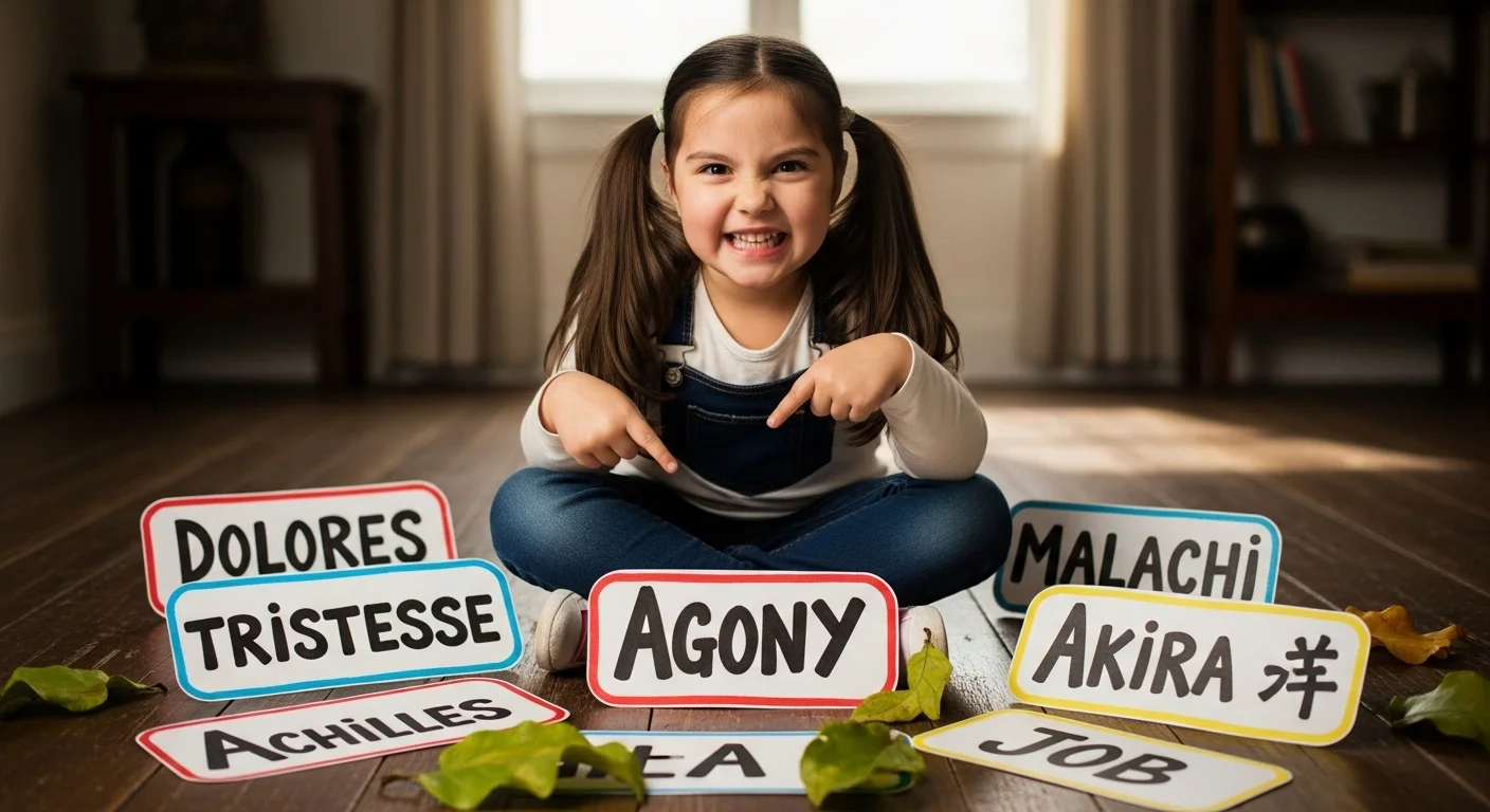 Names That Mean Pain and Suffering Girl