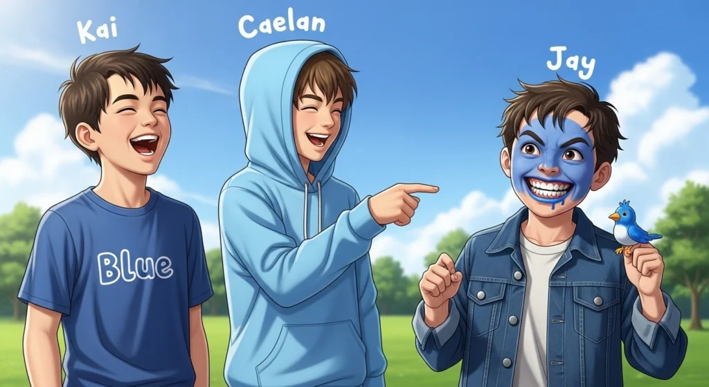 Short Boy Names That Mean Blue