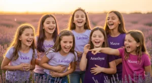 girl names that mean purple