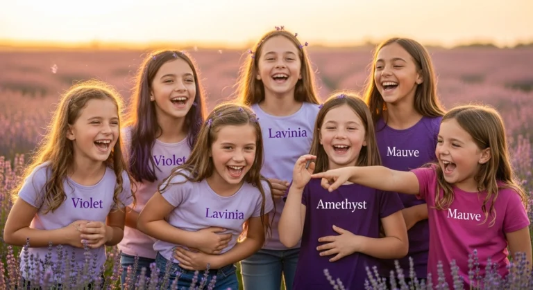 girl names that mean purple