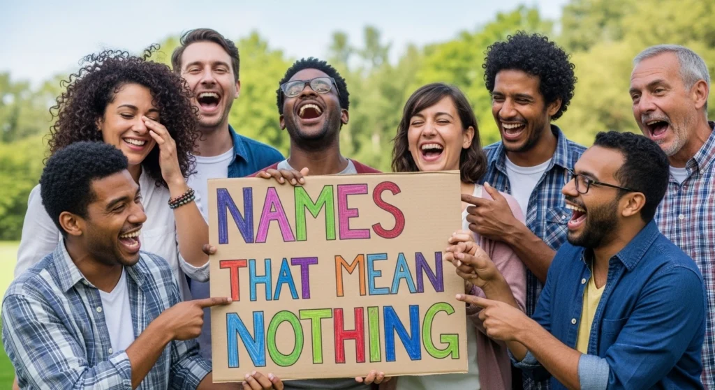 names that mean nothing