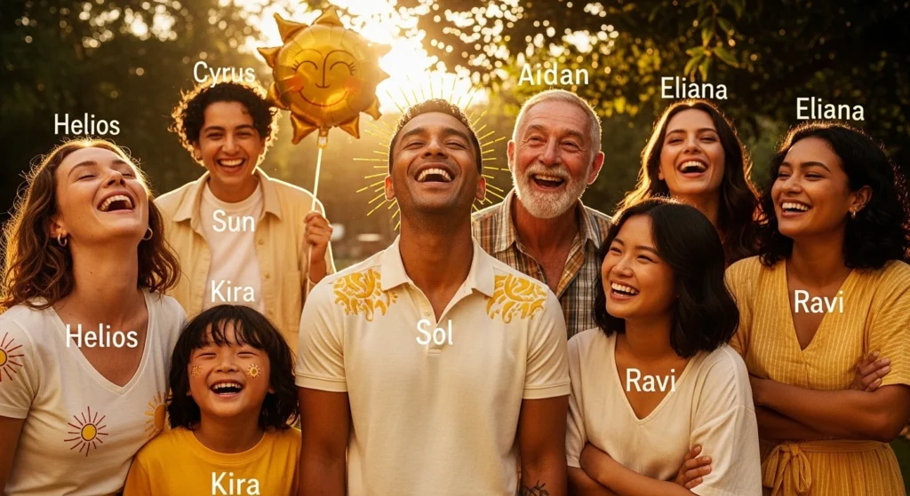 names that mean the sun