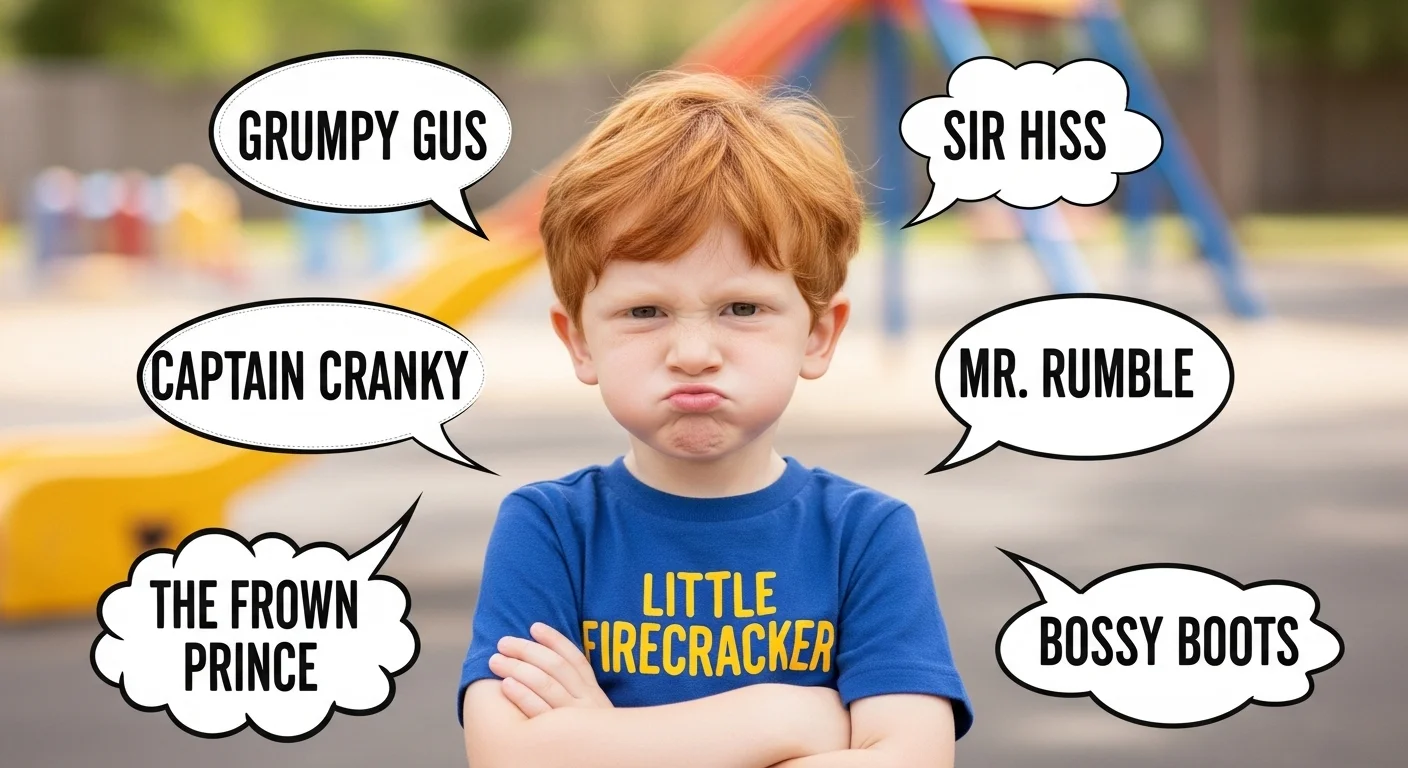 Anger Names for Boy