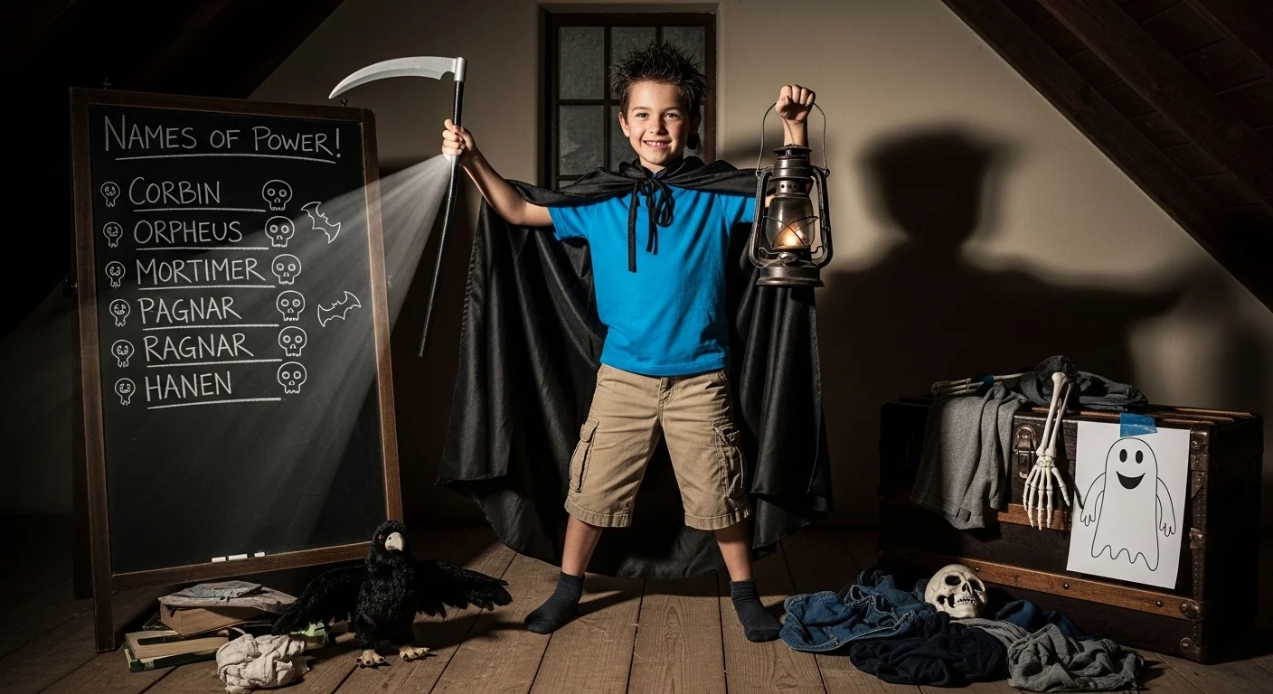 Boy Names That Mean Darkness or Death