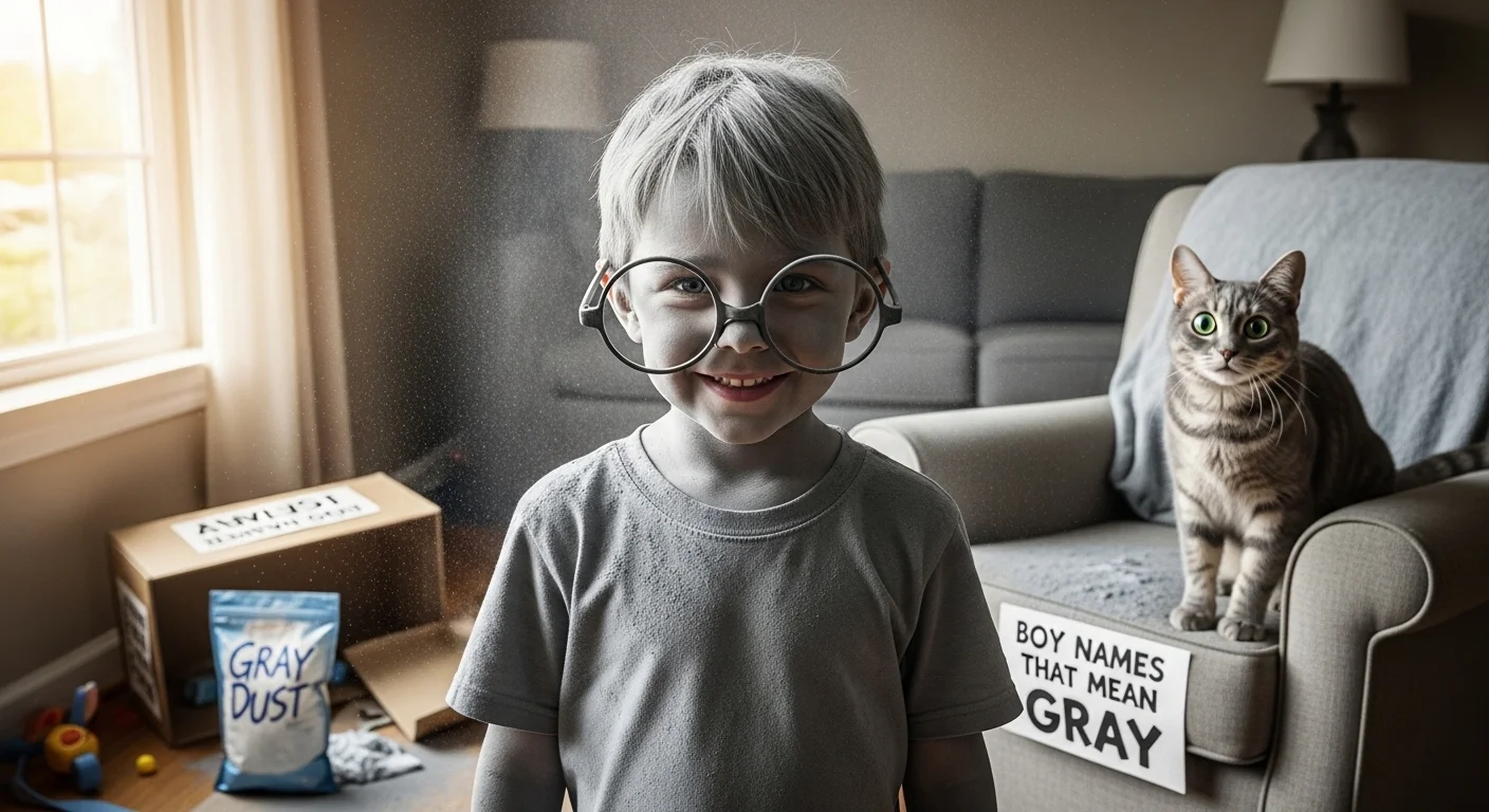 Boy Names That Mean Gray