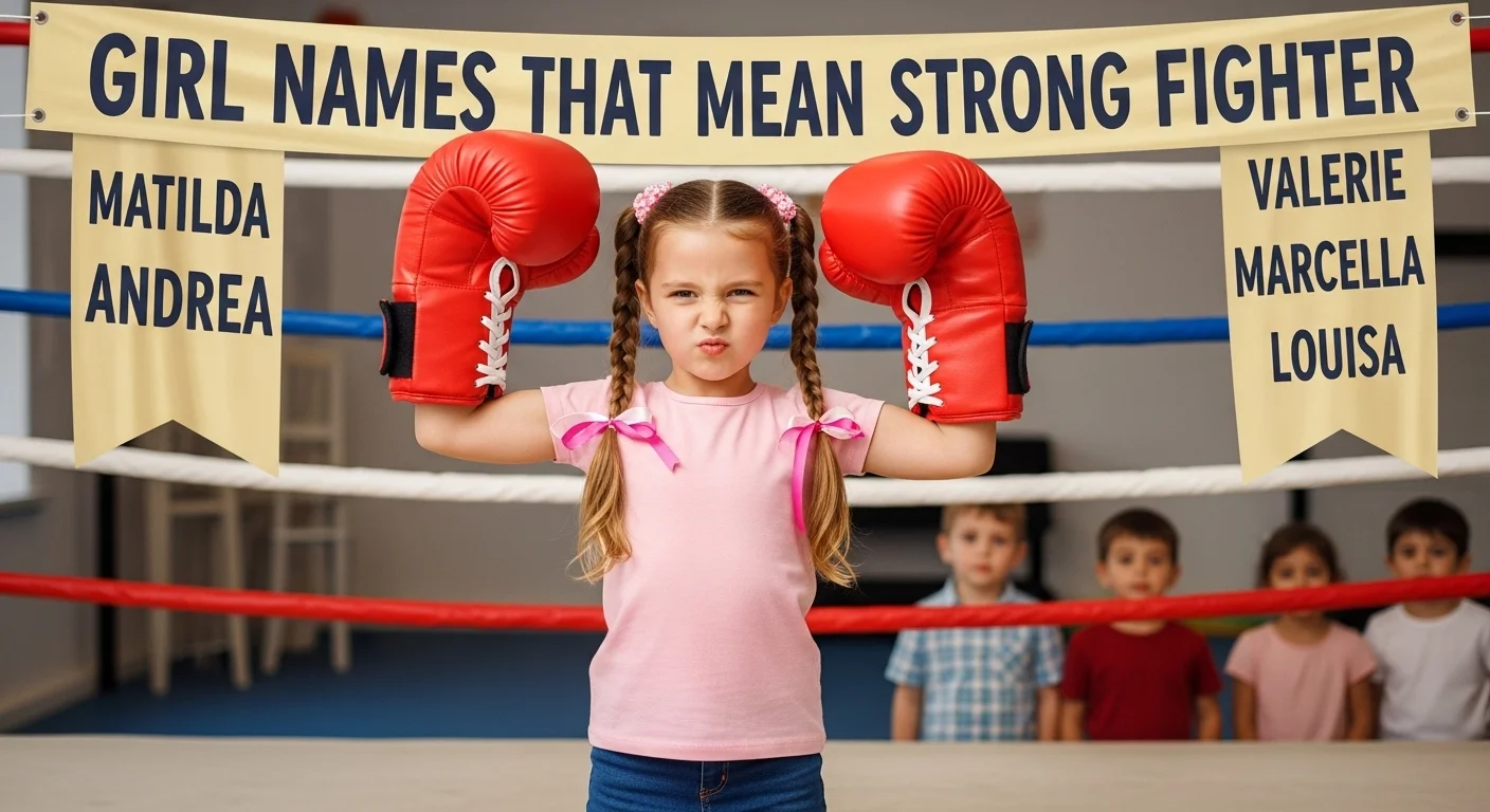 Girl Names That Mean Strong Fighter