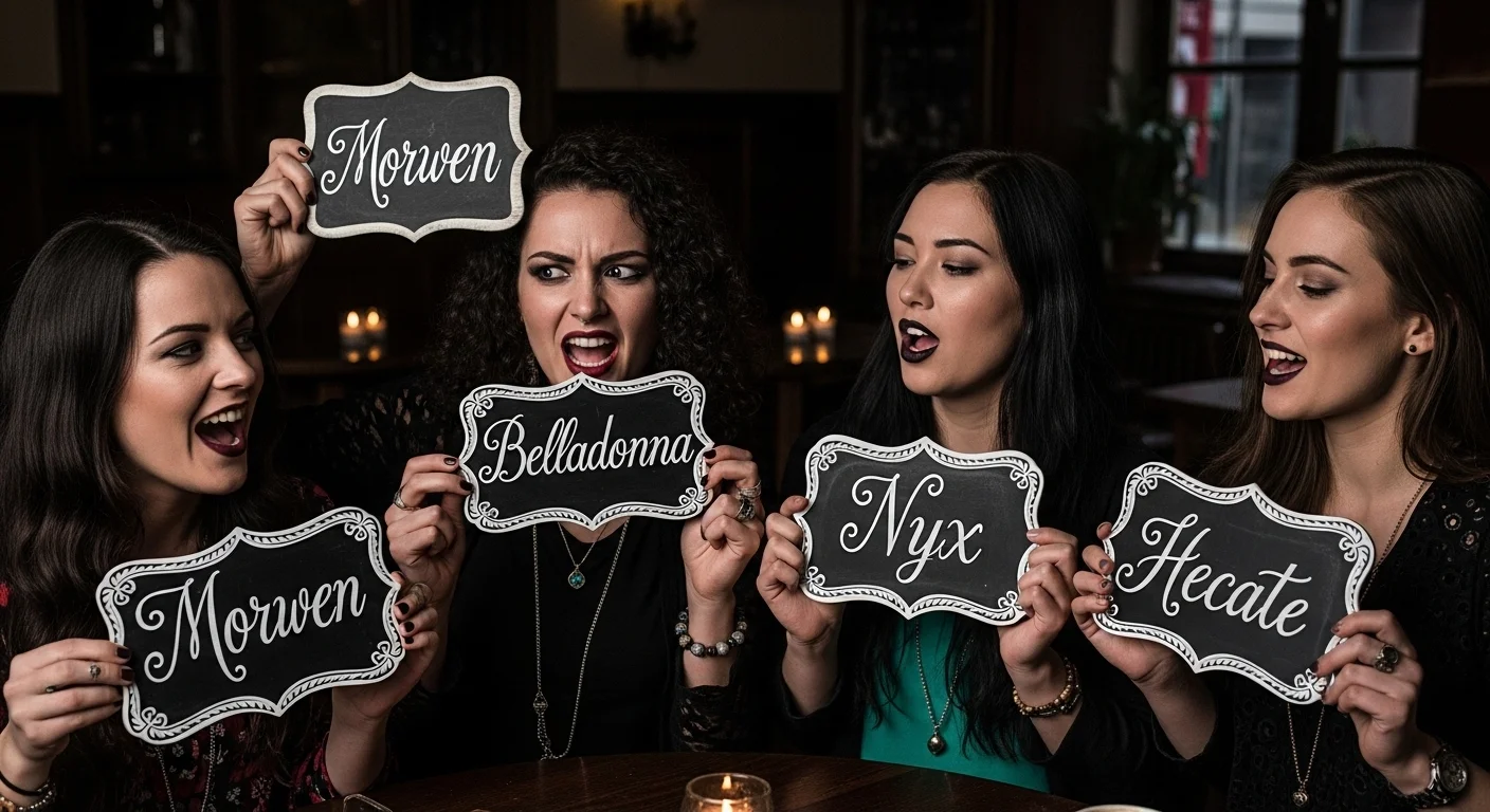 Gothic Girl Names with Dark