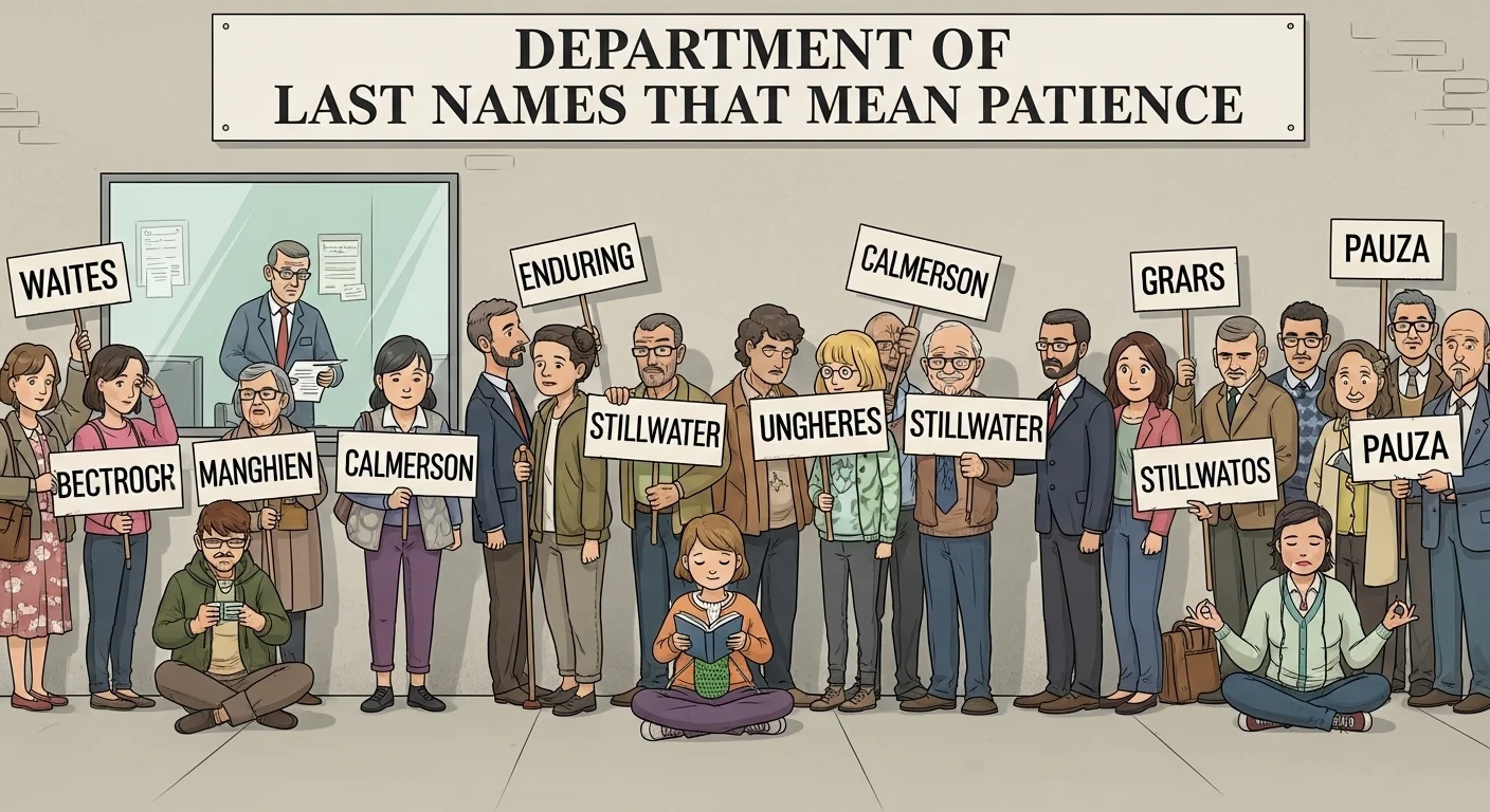 Last Names That Mean Patience