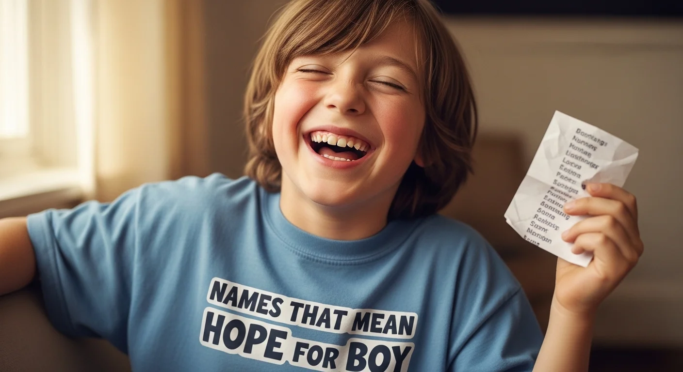 Names That Mean Hope for Boy