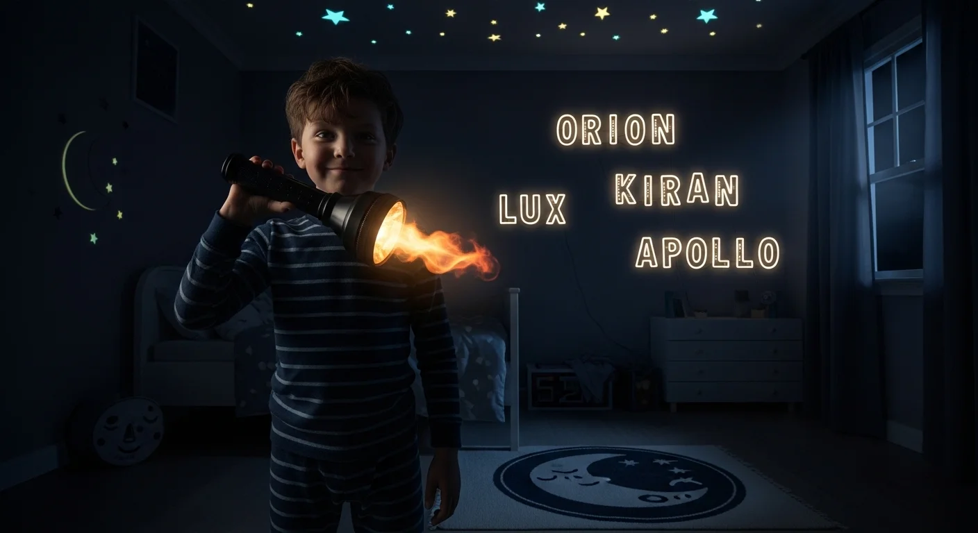 Names That Mean Light for Boy