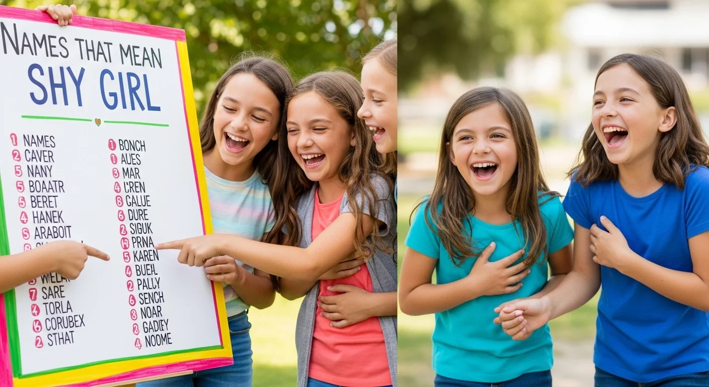 Names That Mean Shy Girl