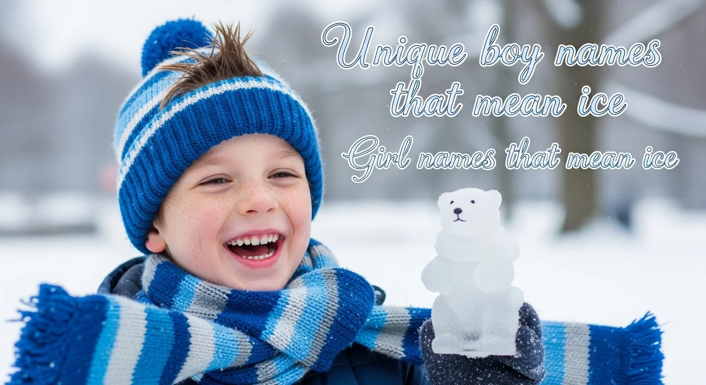 Unique Boy Names That Mean Ice