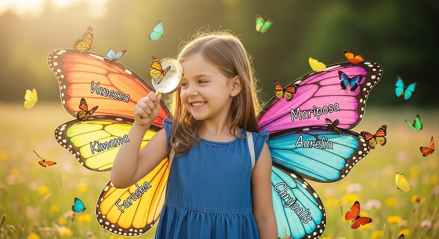 Unique Girl Names That Mean Butterfly