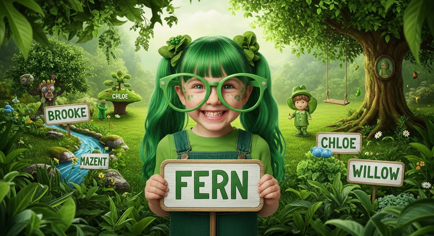 Unique Girl Names That Mean Green