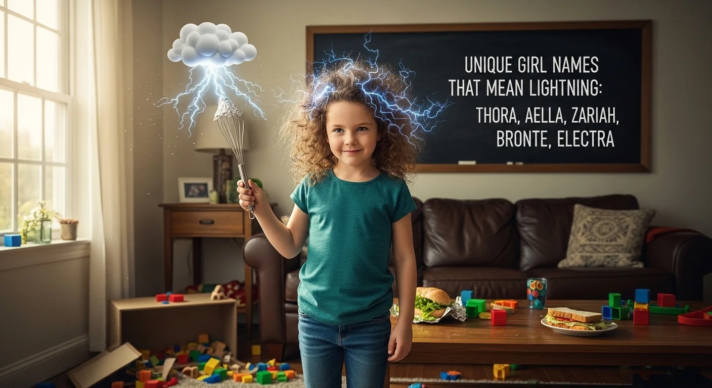 Unique Girl Names That Mean Lightning
