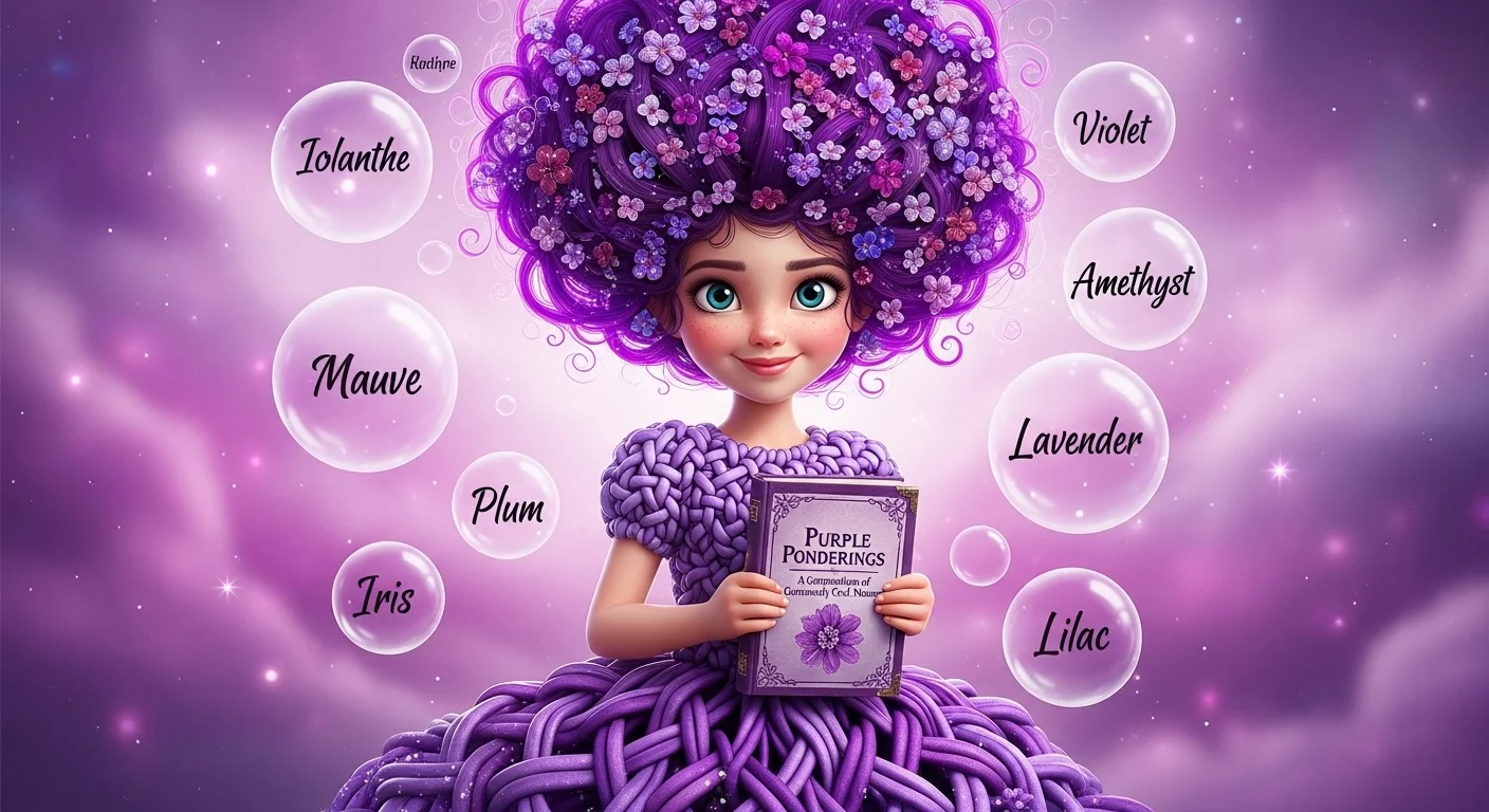 Unique Girl Names That Mean Purple