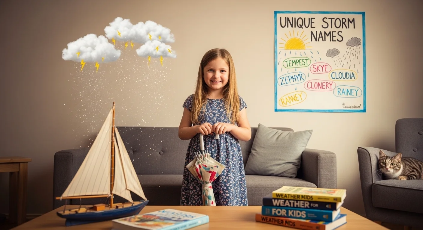 Unique Girl Names That Mean Storm