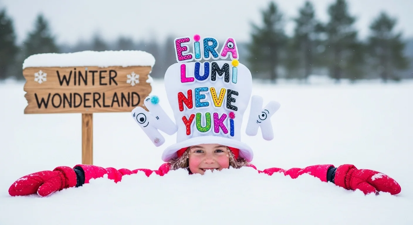 Unique & Rare Girl Names That Mean Snow