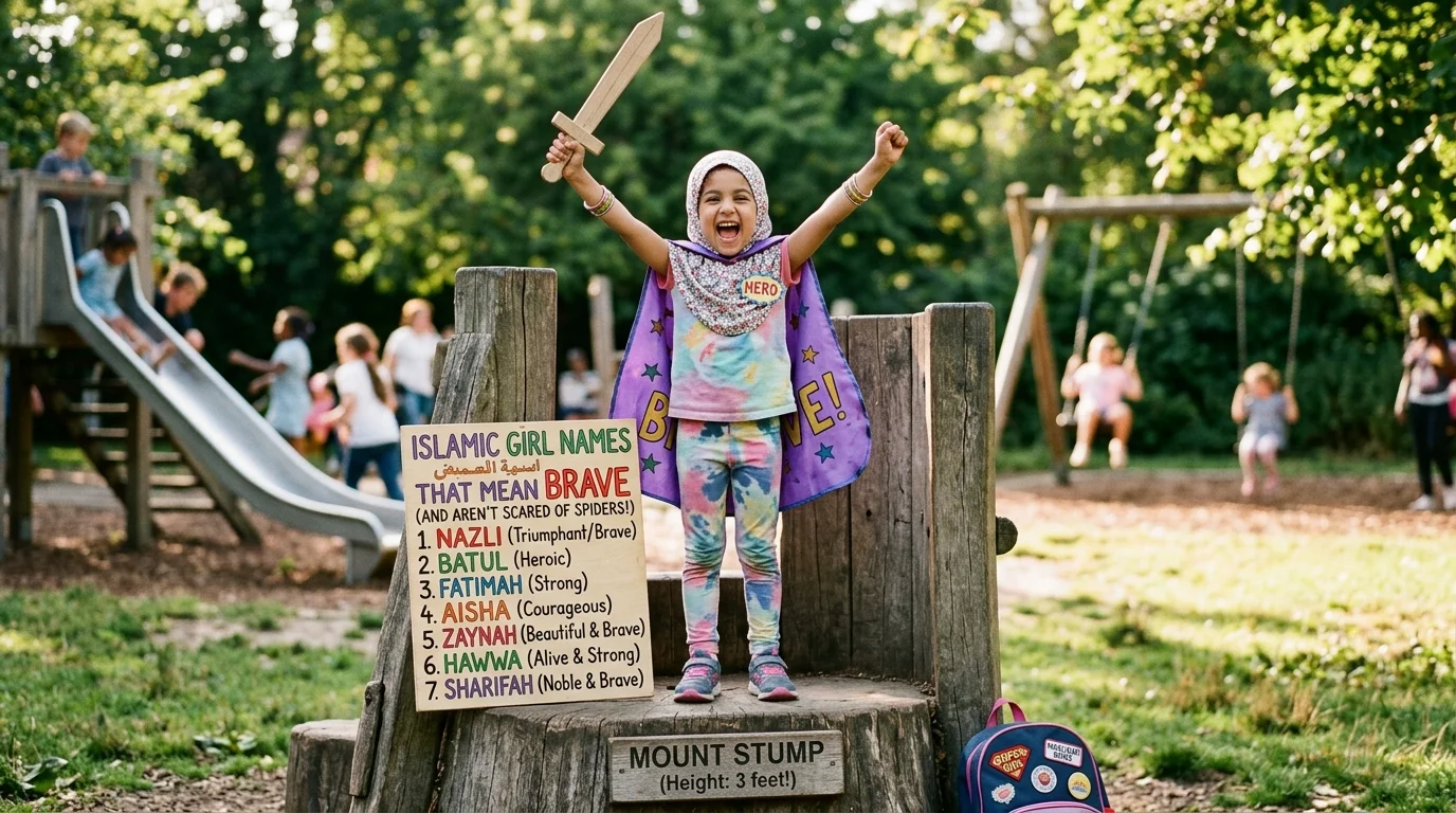 Girl Names That Mean Brave in Islam
