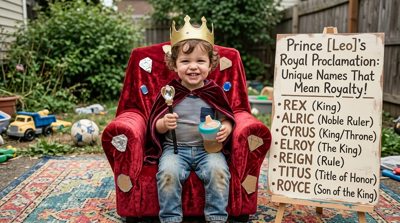 Unique Boy Names That Mean Royalty
